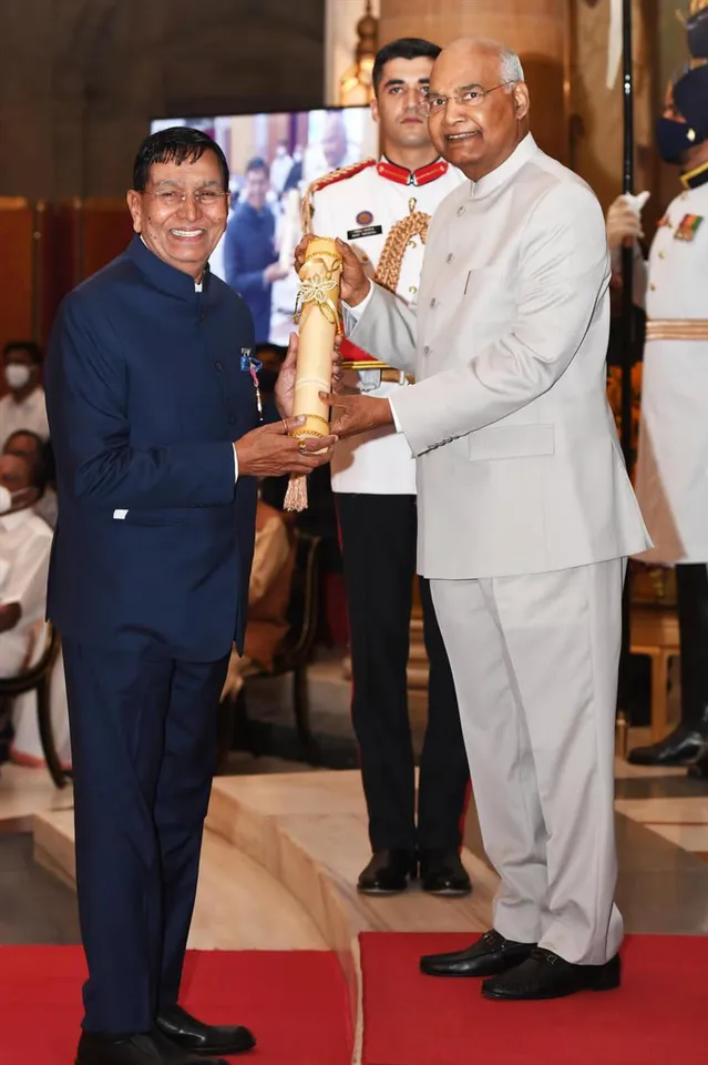 Congratulations to Padma Shri P R Agarwala