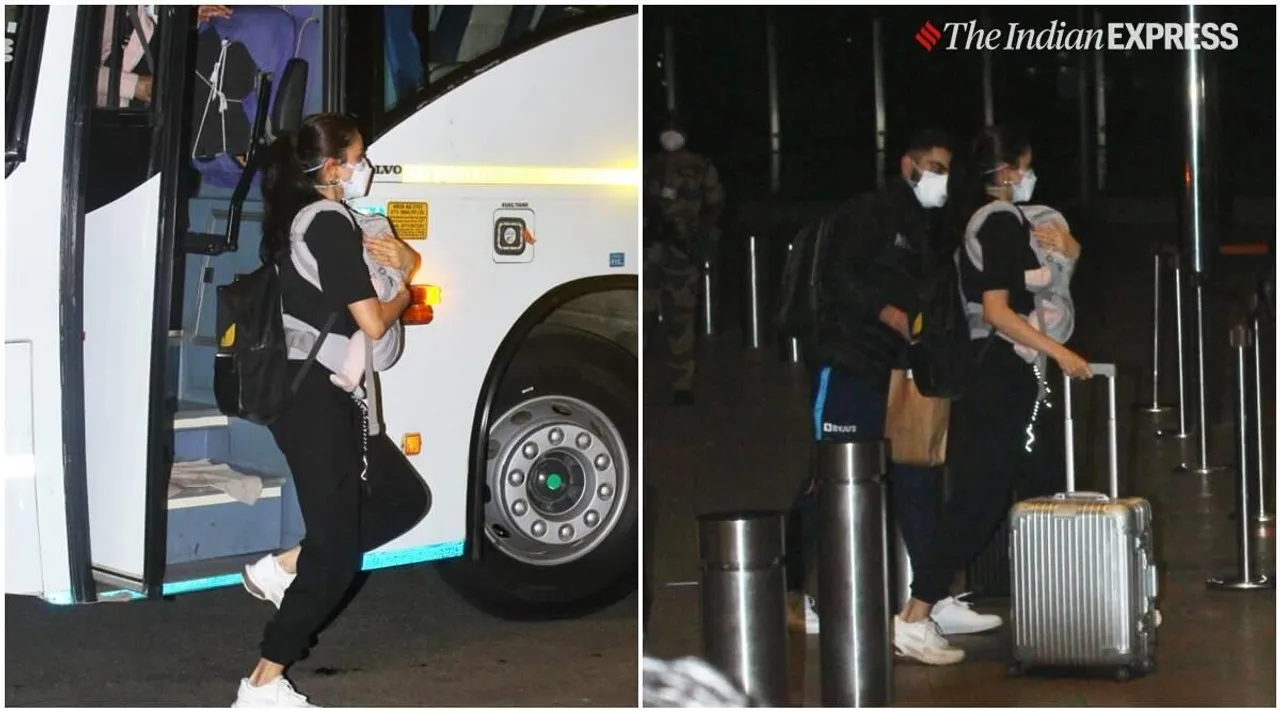 Virat, Anushka on the streets of England leaving Bhamika in hotel