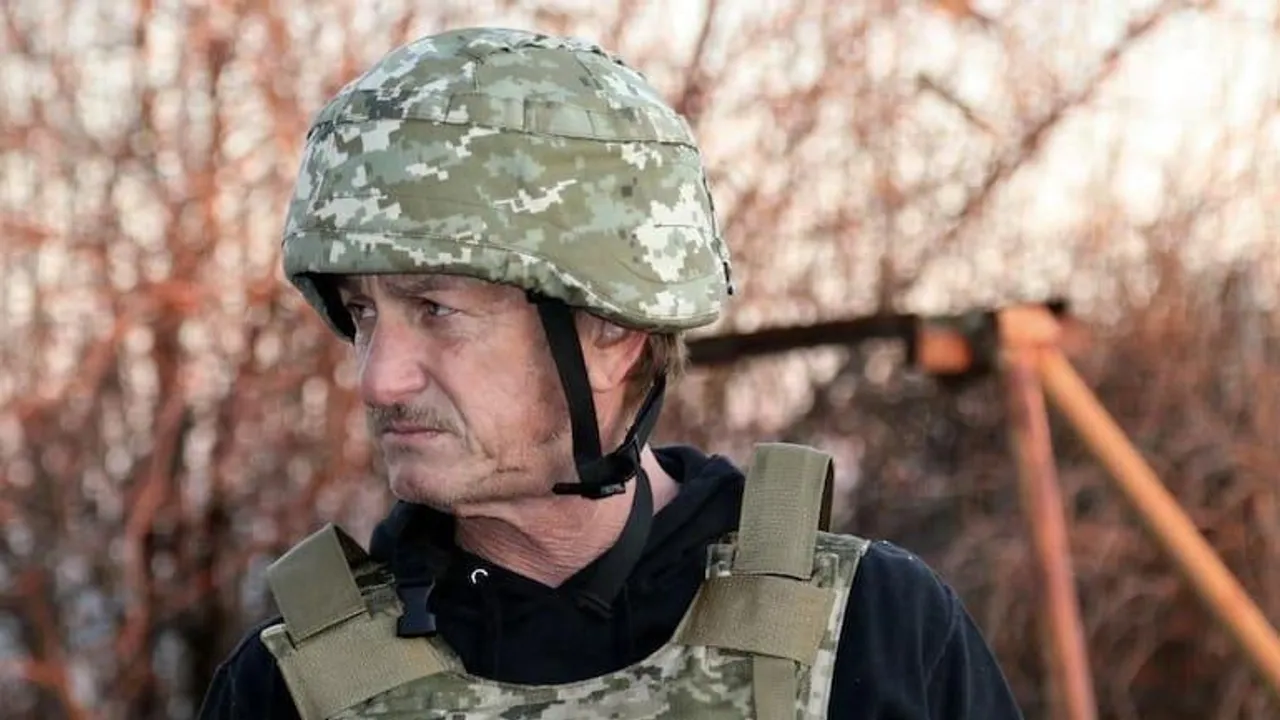 SEAN PENN CONTINUING WORK ON DOCUMENTARY 📽️ FILMED  IN UKRAINE.
