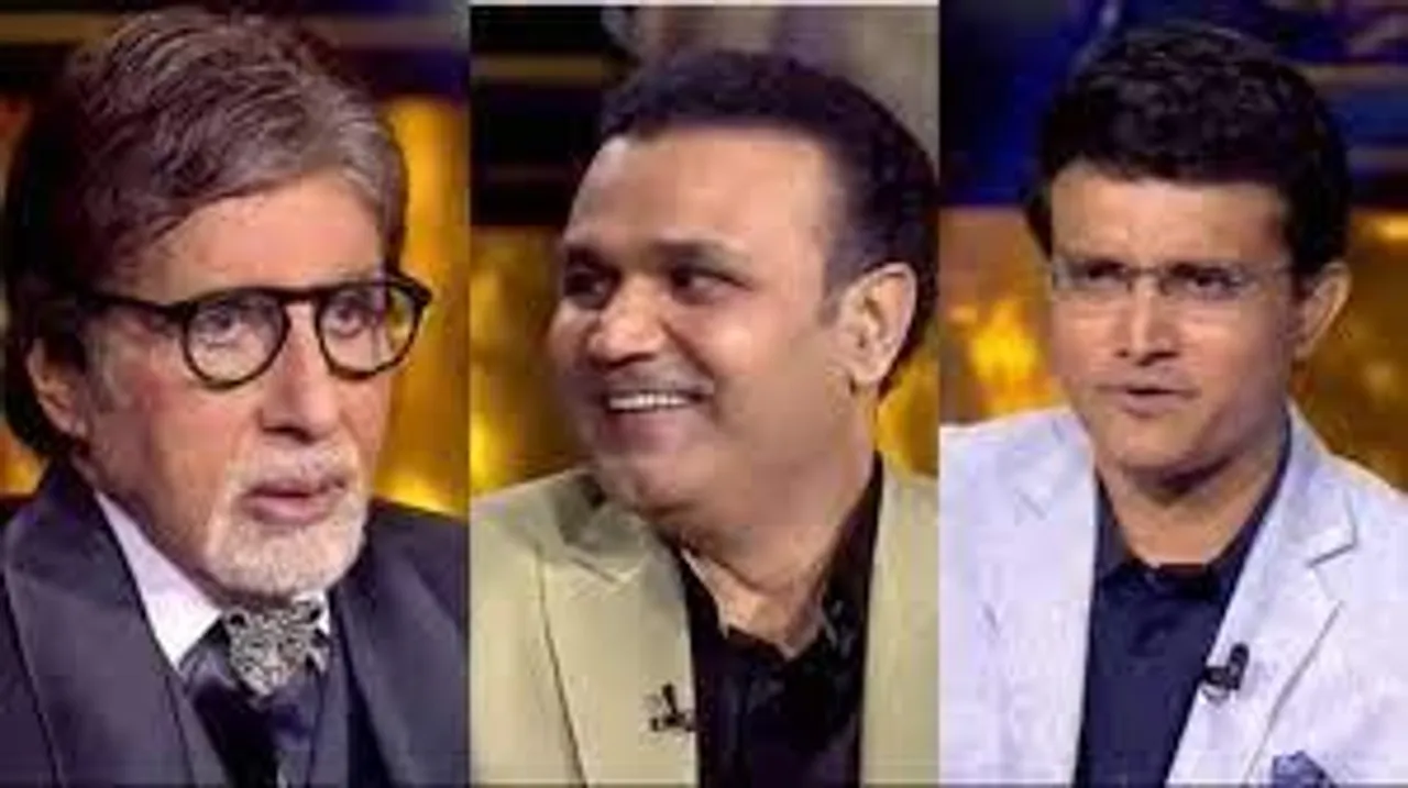 ‘Kaun Banega Crorepati 13’: Virender Sehwag-Sourav Ganguly play for charity in Amitabh Bachchan hosted show