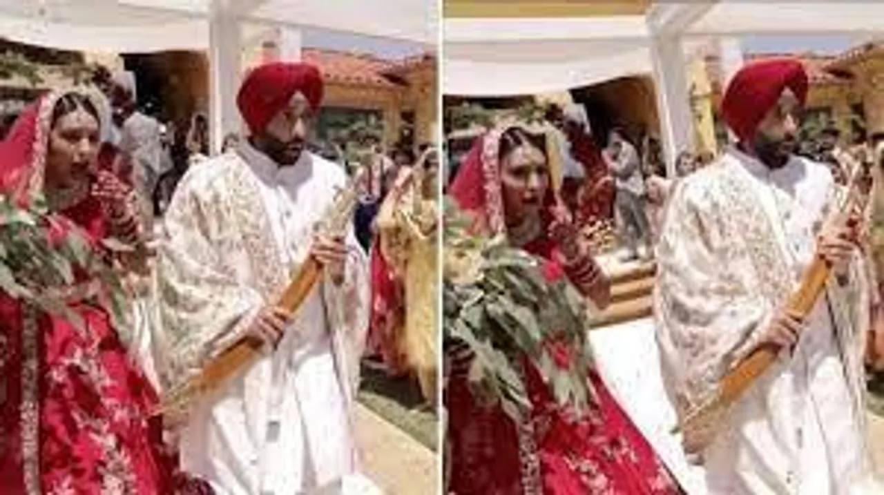 Bride and Groom left in shock after this happens during their wedding