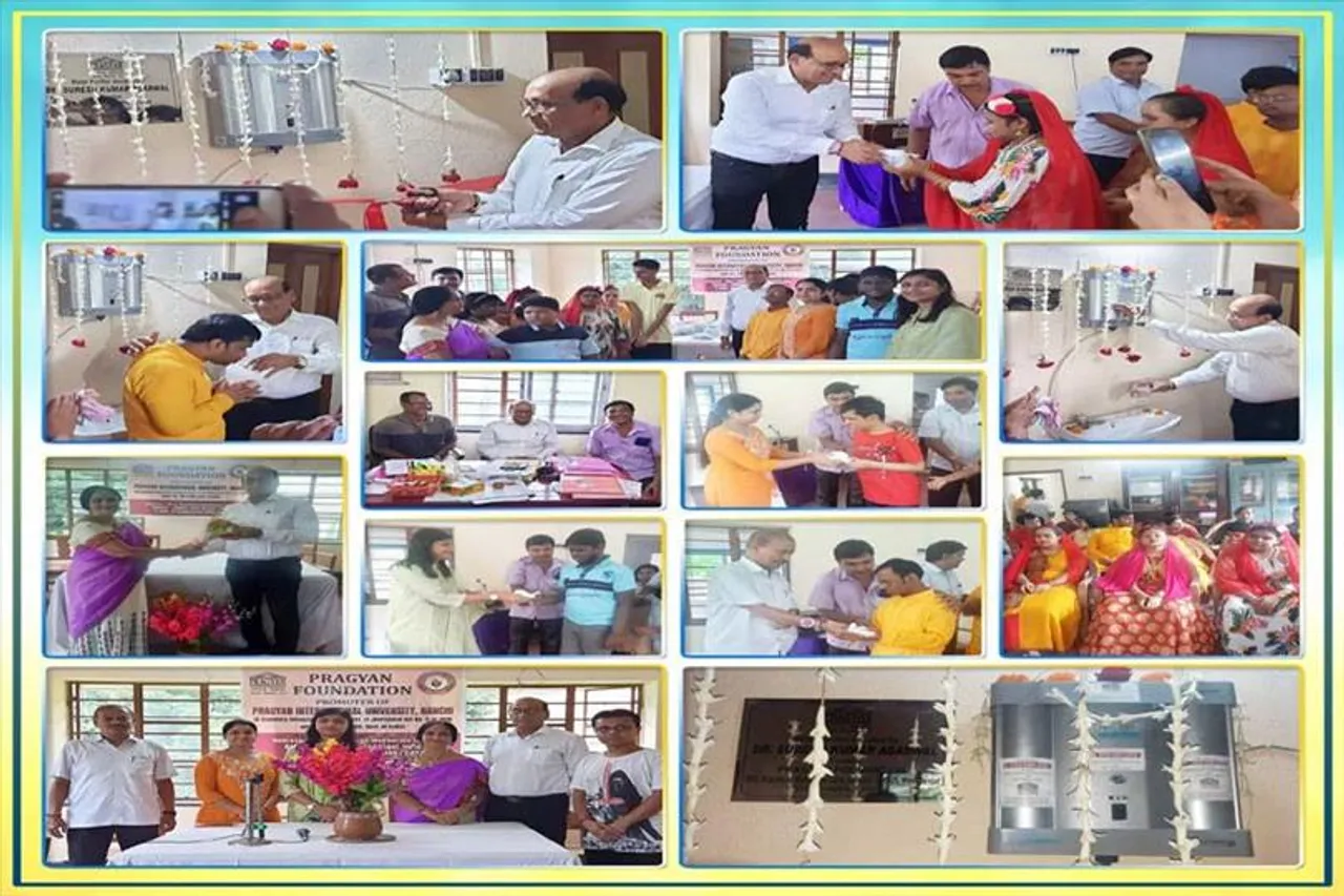 Installation of Water Purifier by Pragyan Foundation