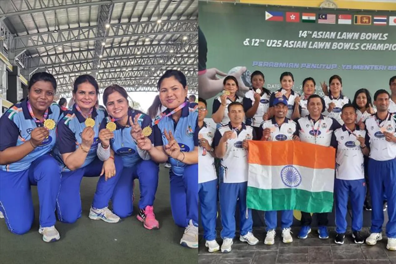 Sky's the limit for Indian lawn bowlers