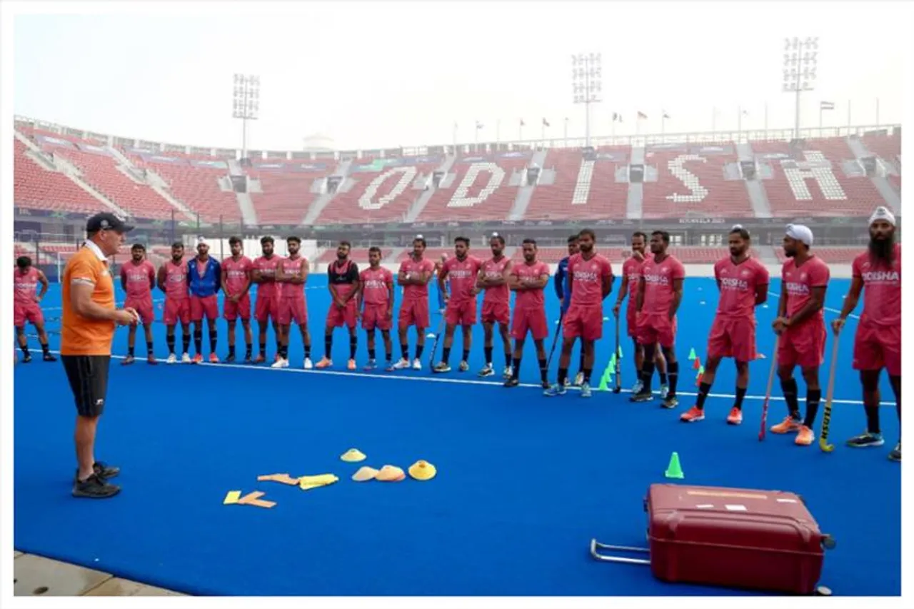 1975 Hockey World Cup world cup winners  took a tour of Birsa Munda Stadium
