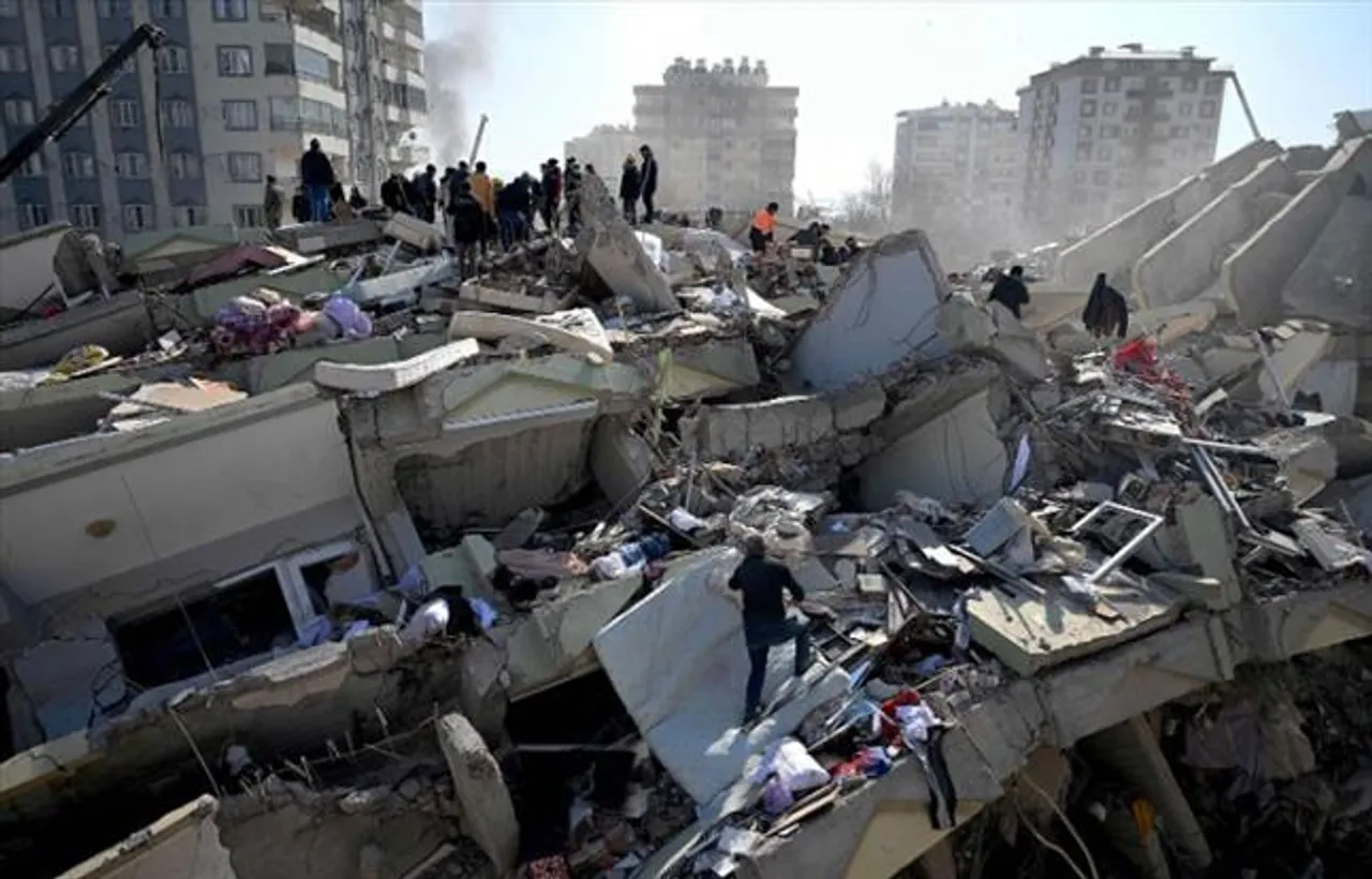 About 30,000 people have been evacuated from the epicentre of the earthquake in Turkey