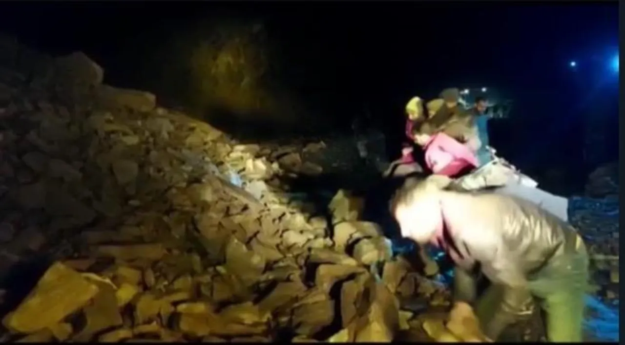 RESCUE OPERATION AT PEER KI GALI