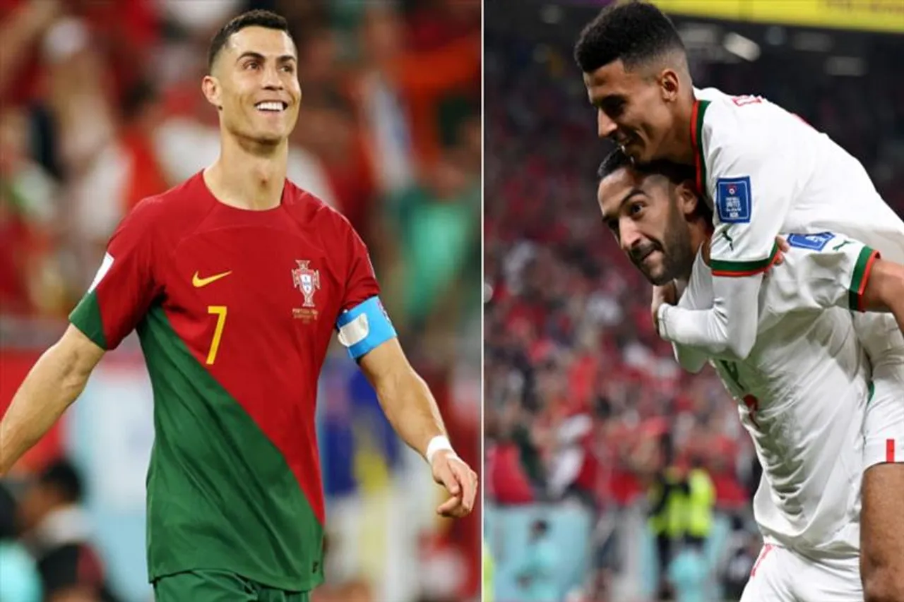 Which teams will play in the quarter finals today?