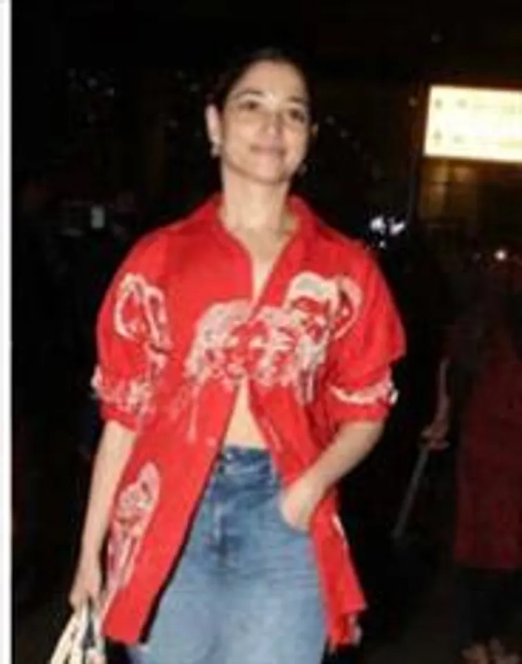 Tamannaah Bhatia spotted at the airport