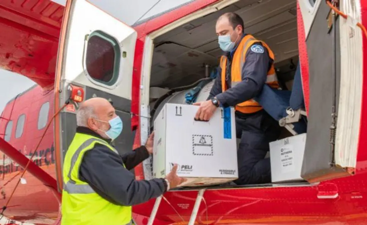 AstraZeneca coronavirus vaccines arrived in antarctica from uk