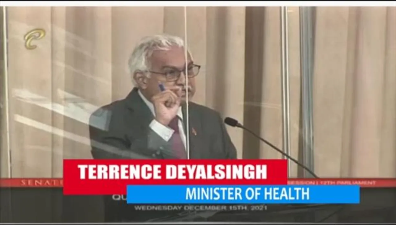 TRINIDAD AND TOBAGO’S HEALTH MINISTER BLAMES OPPOSITION FOR VACCINE HESISTANCY