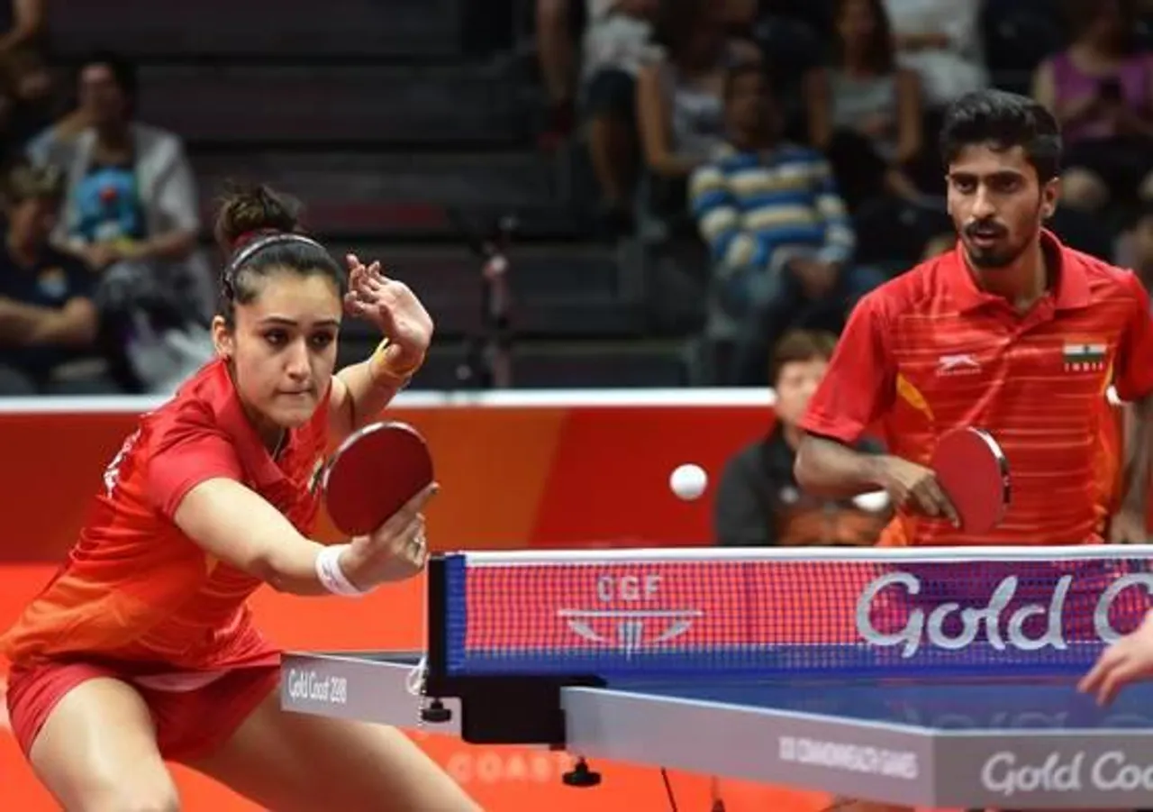 Sathiyan and Manika's firing performance