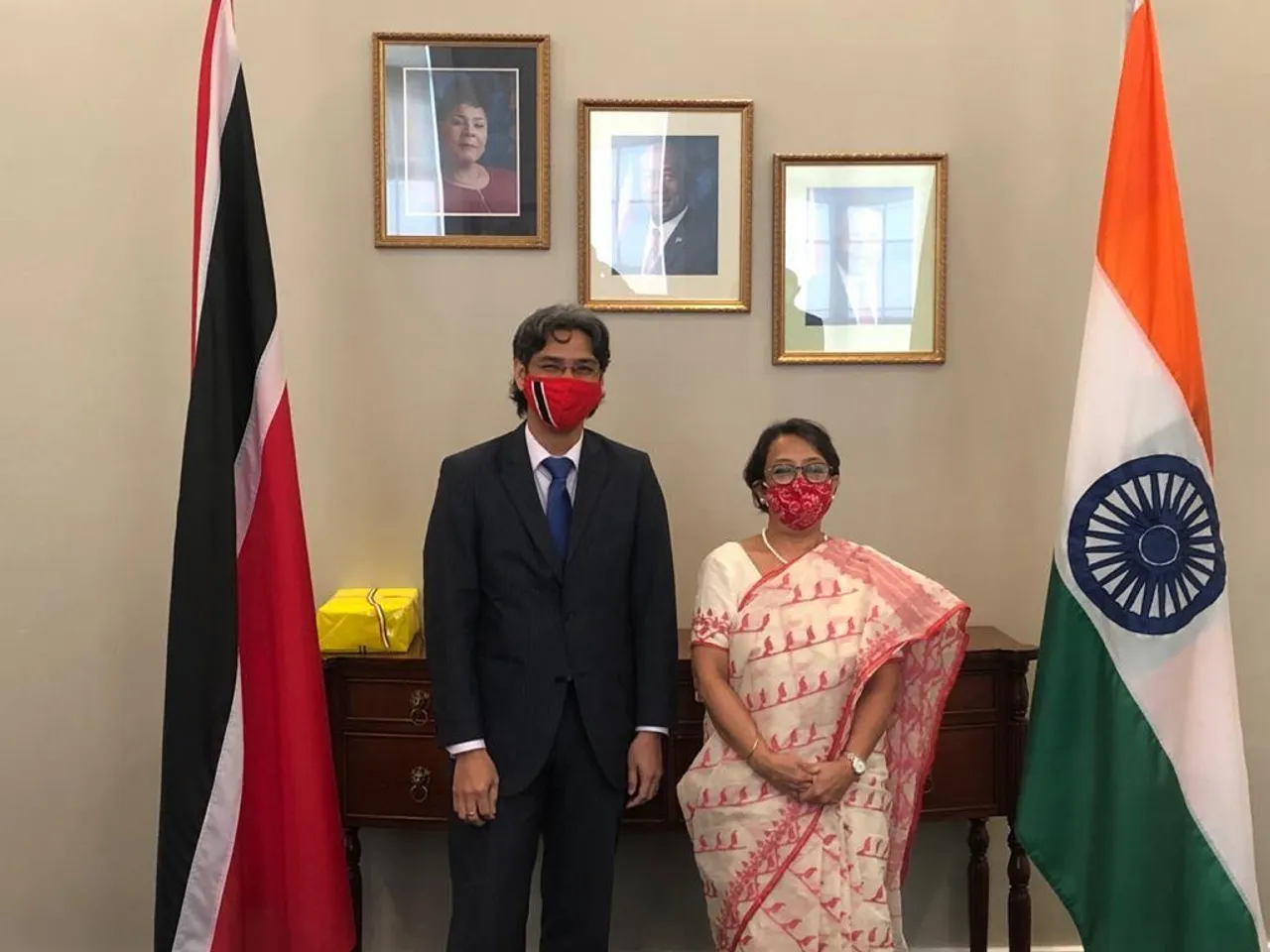 The Republic of India and the Republic of Trinidad and Tabago held the second round of FOC