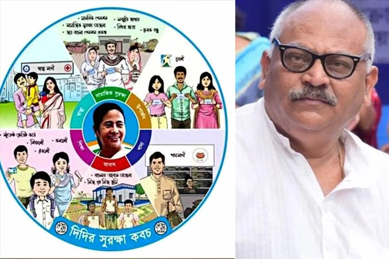 Minister Chandranath Singha in the face of anger in Mohammedbazar