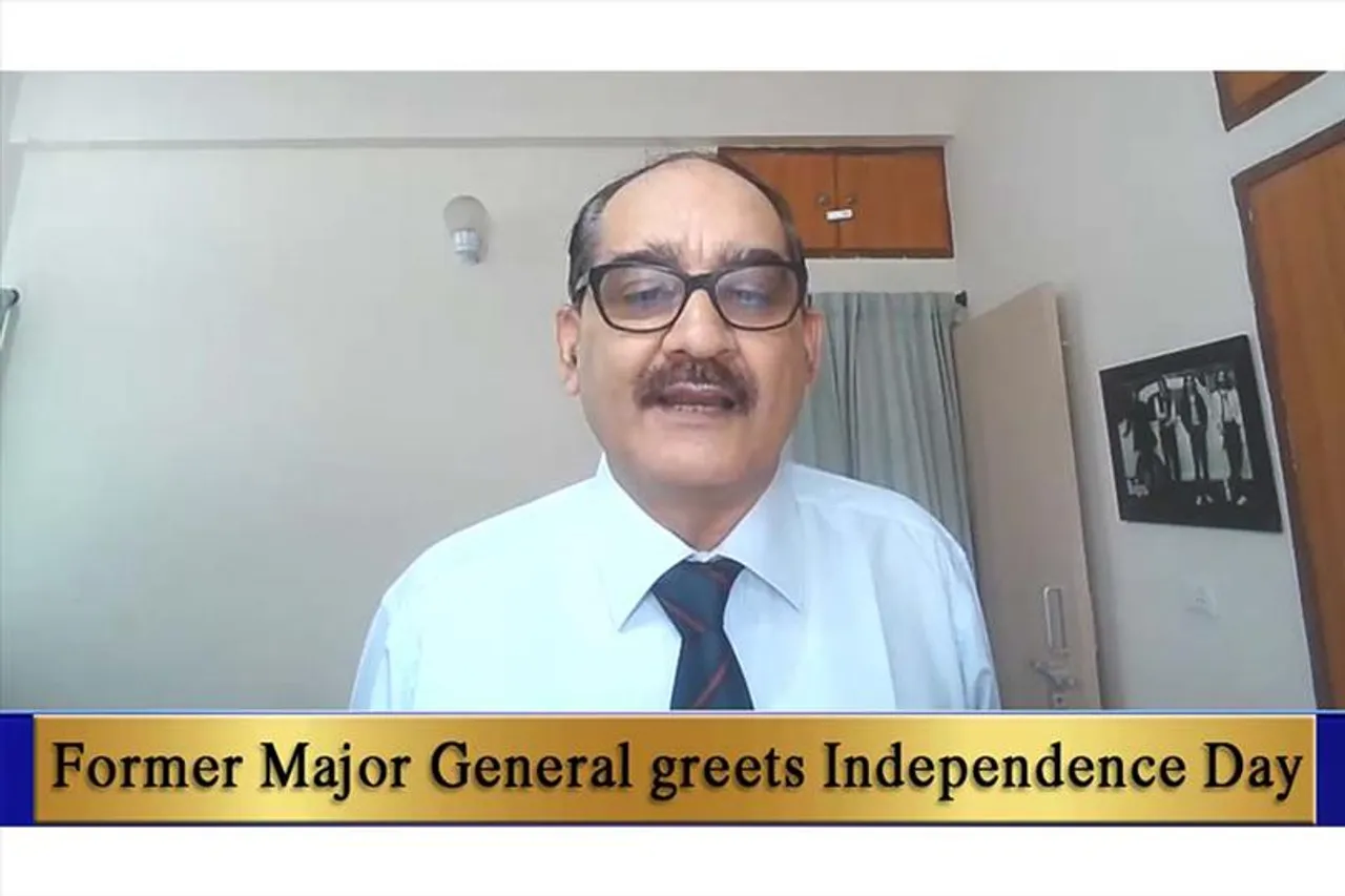 Former Major General greets Independence Day