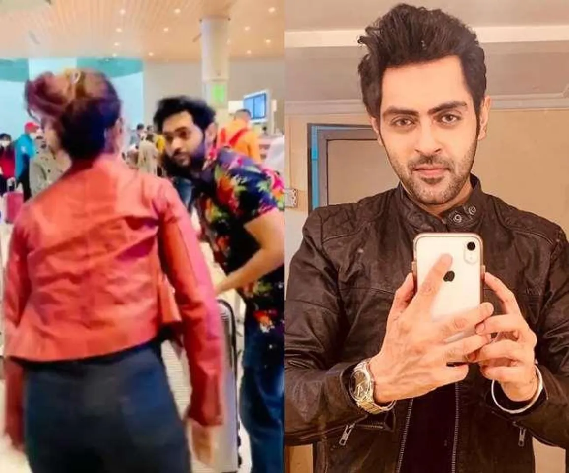 Viral video of actor Karan Singh Chhabra