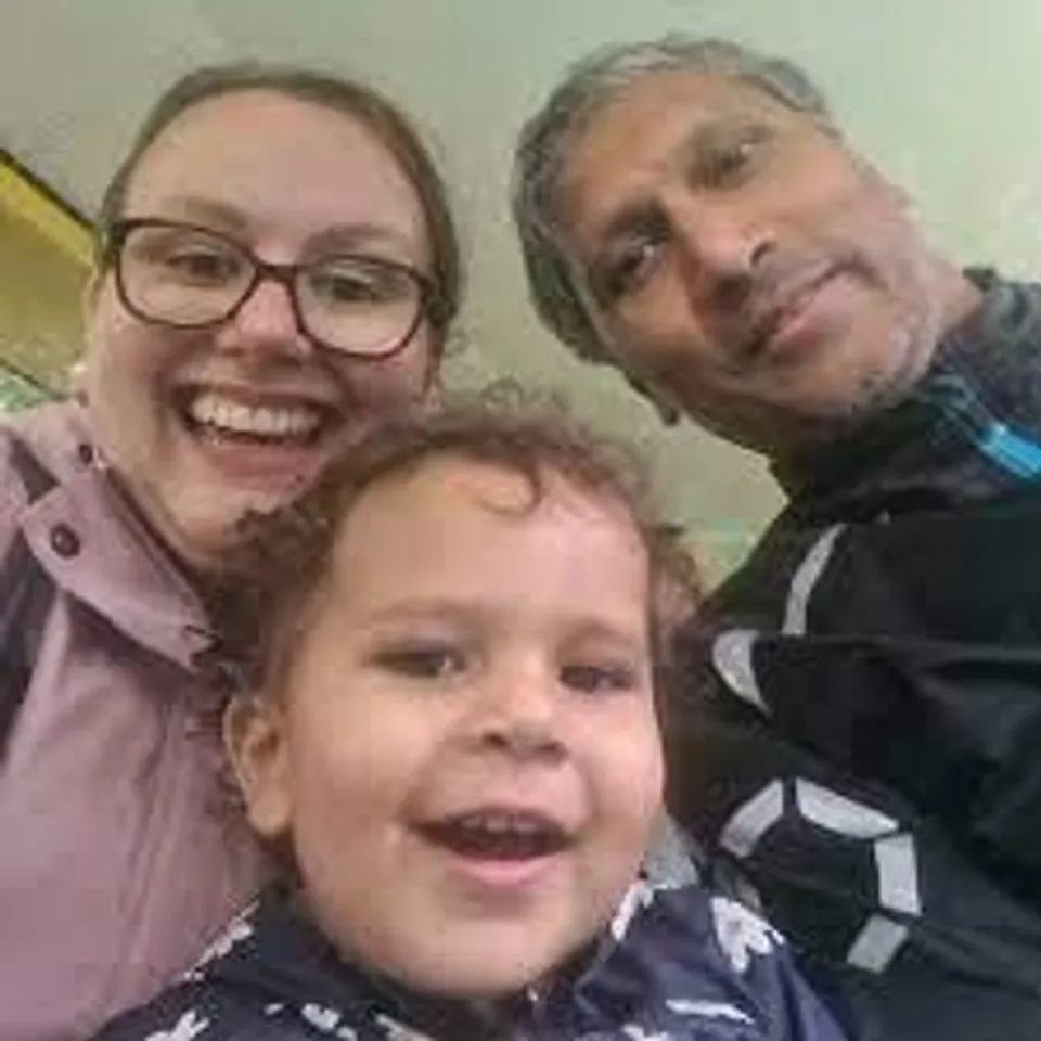 A DAD fears his daughter may never walk again after her cold turned into a rare illness