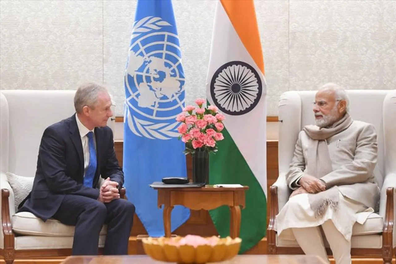 "Happy to welcome Csaba Korosi to India," PM tweets