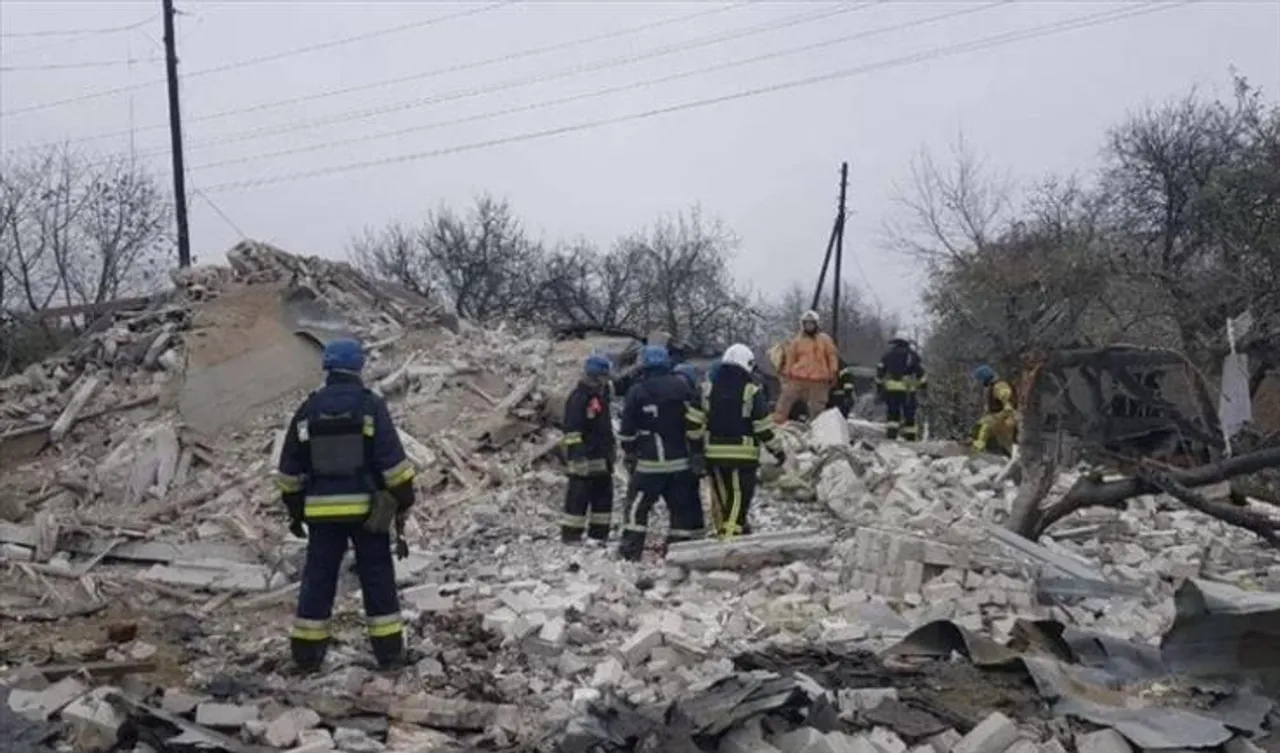 Gas production facilities in eastern Ukraine "destroyed" by "massive shelling," says state-owned energy firm