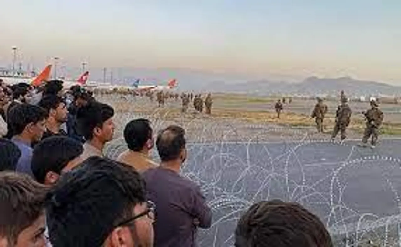 Firing near Kabul airport