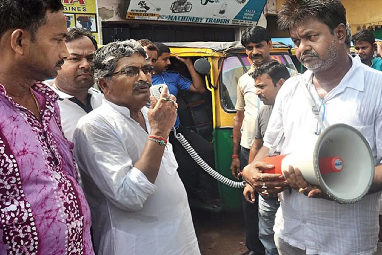 MLA Asit Majumder faced the wrath of a section of the party when he went to 'Didir Suraksha Kawach' programme in Hoogly