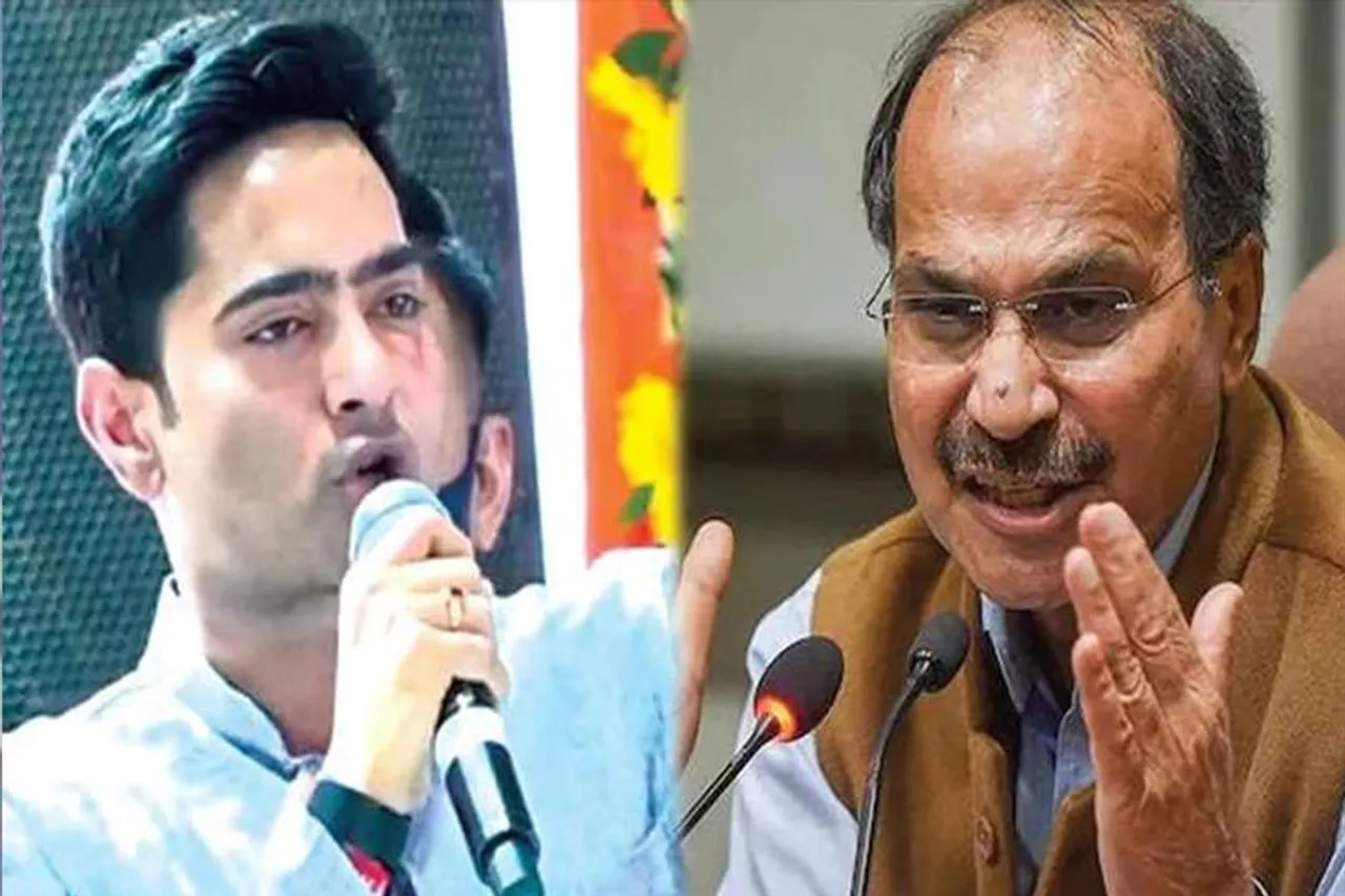 Abhishek targeted Adhir Chowdhury from Sagardighi