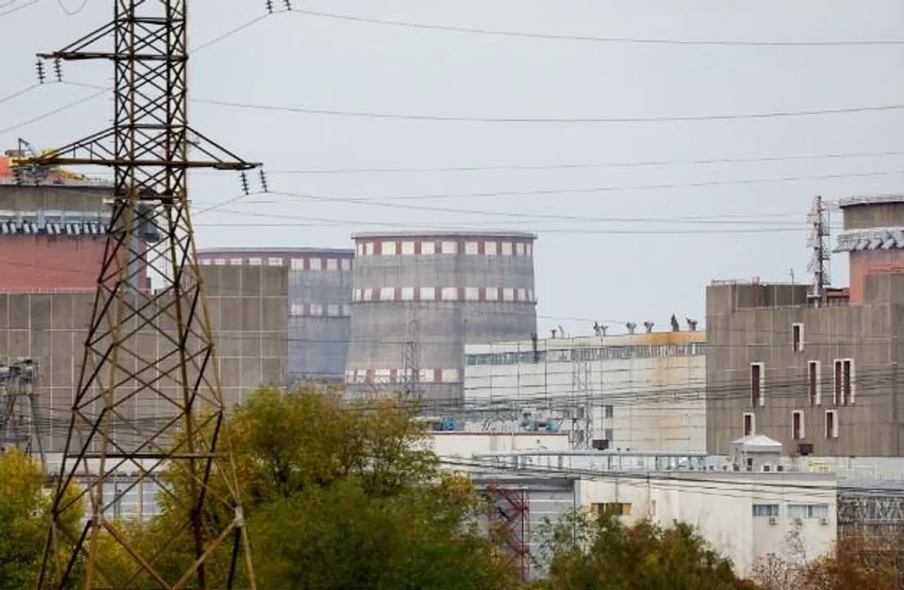 Emergency power outages in Zaporizhzia