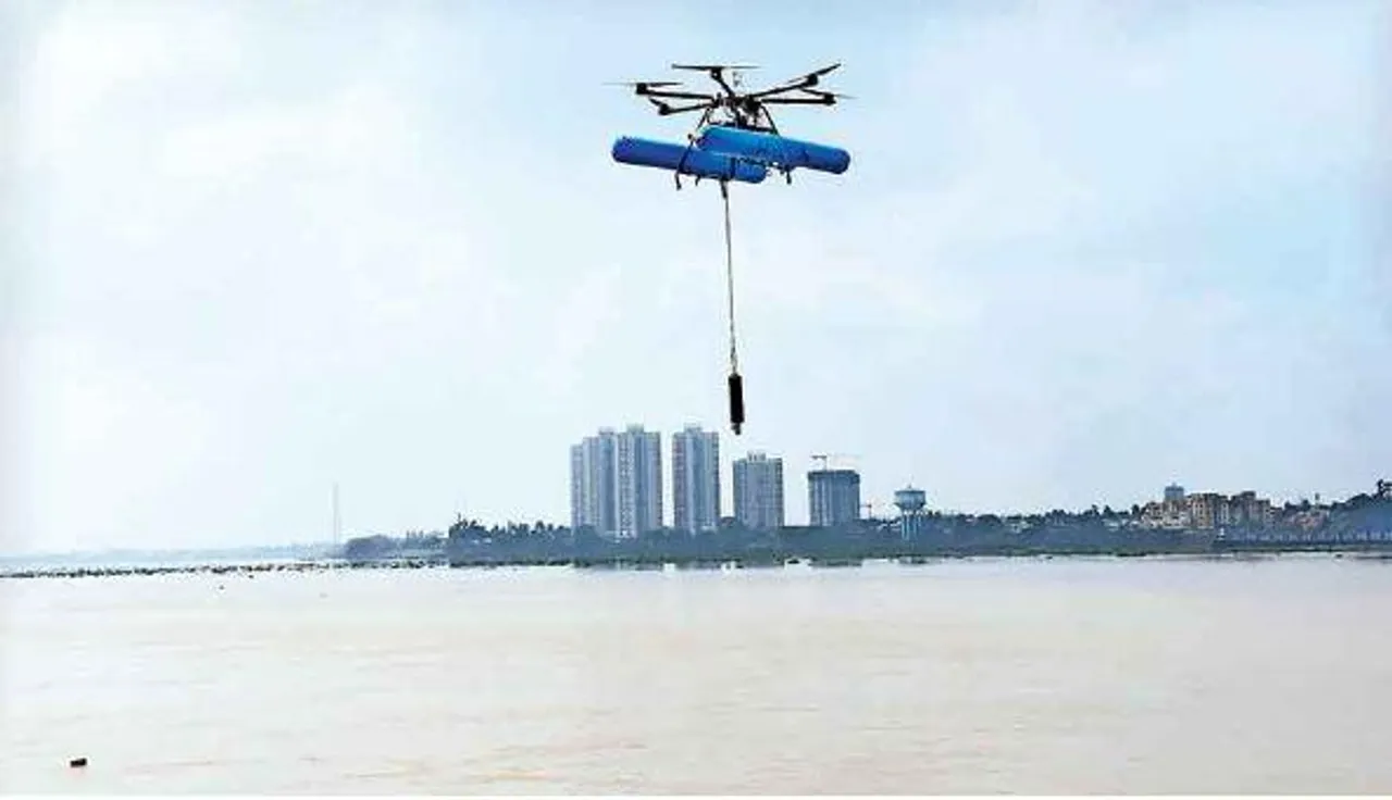 Drones for Look-over Water  Bodies