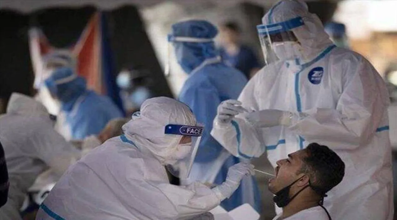 Again India records at daily covid cases