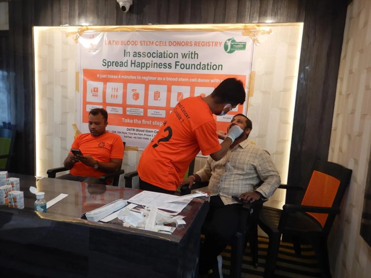 First time in Odisha, Blood Stem Cell Donor Registration & HLA Sample collection campaign was organised