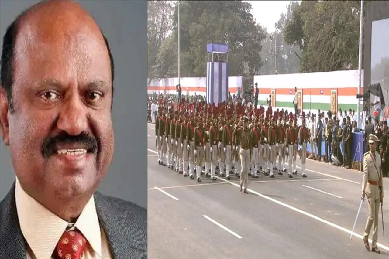 The Governor hoisted the flag at Red Road on Republic Day