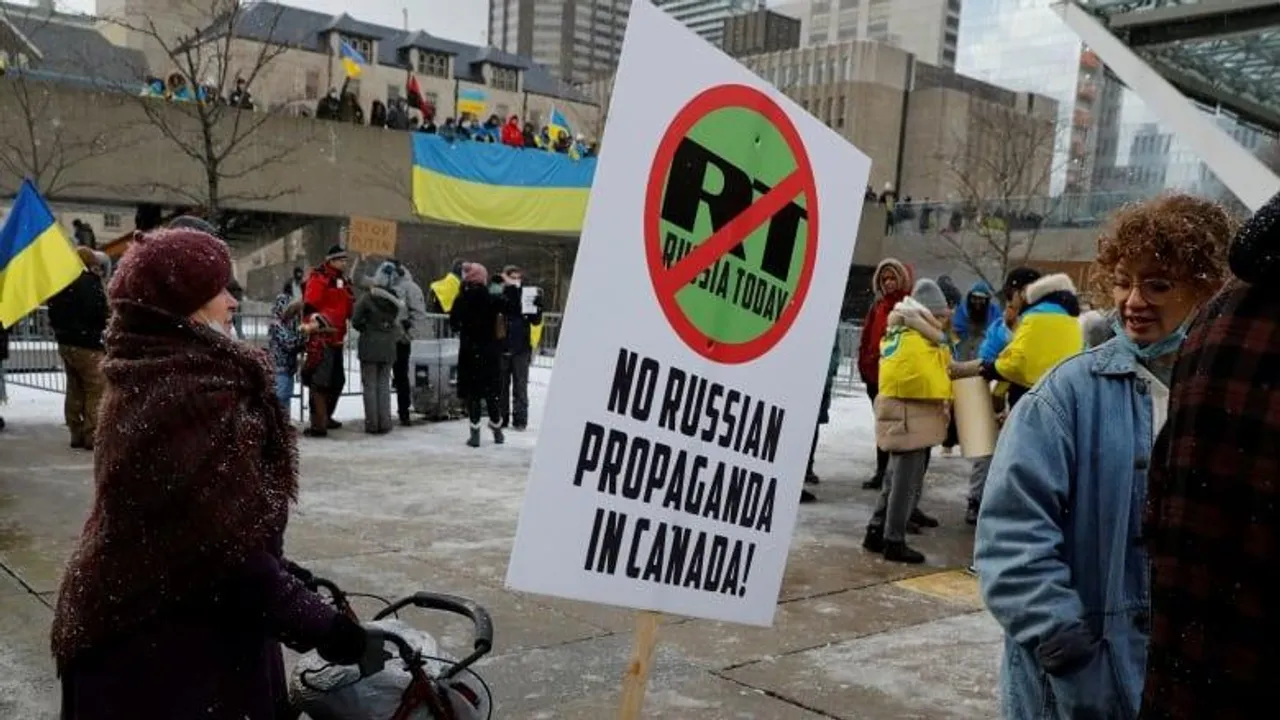 CANADA.....ROGERS AND BELL TO PULL RUSSIAN STATE CONTROLLED Channel  RT...Over Invasion Of RUSSIA