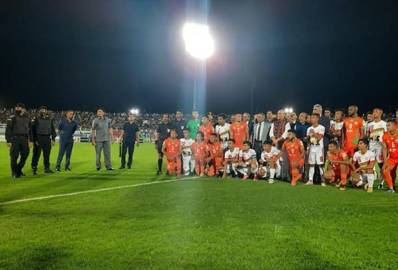 Durand Cup begins in Manipur in presence of Home Minister Rajnath Singh