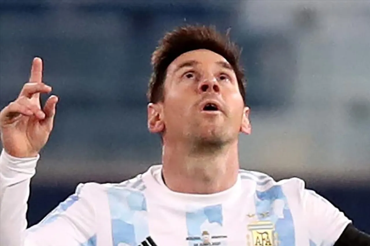 Lionel Messi made history today