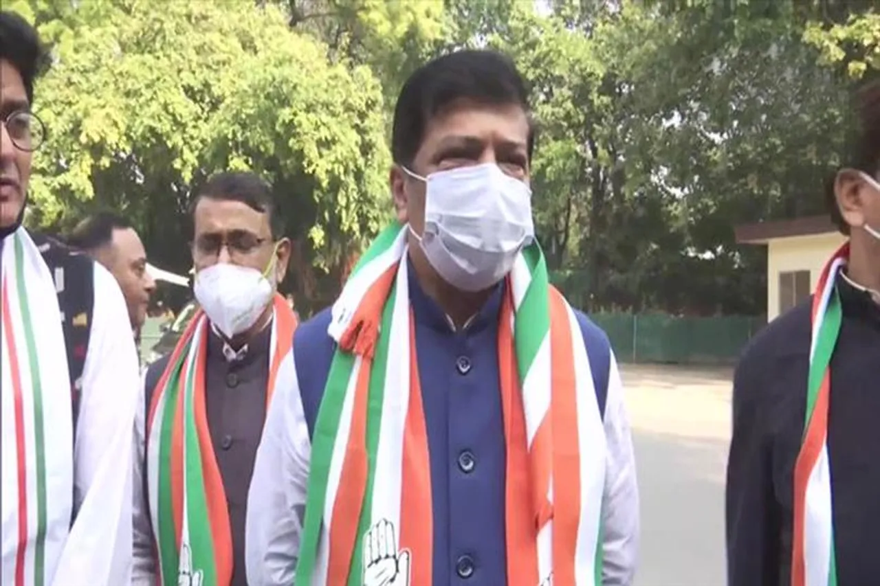 EX BJP MLA Sudip Roy Barman joins Congress