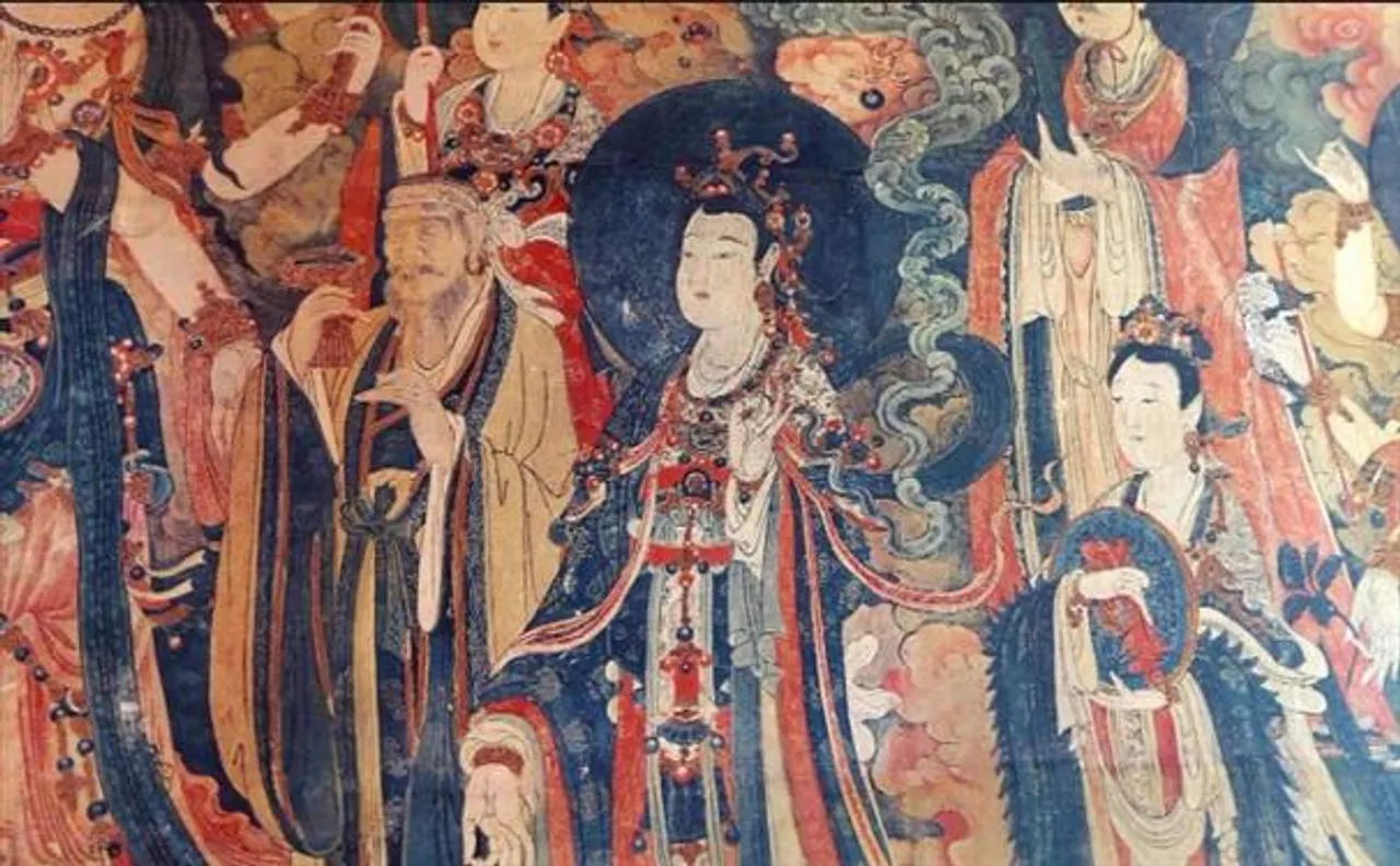 EXCURSION TO THE BUDDHIST SANCTUARY