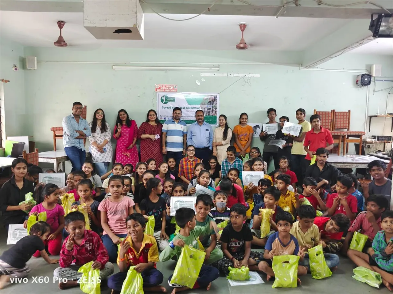Utkal Divas Celebration with Underprivileged Kids at Ahmedabad, Gujarat.