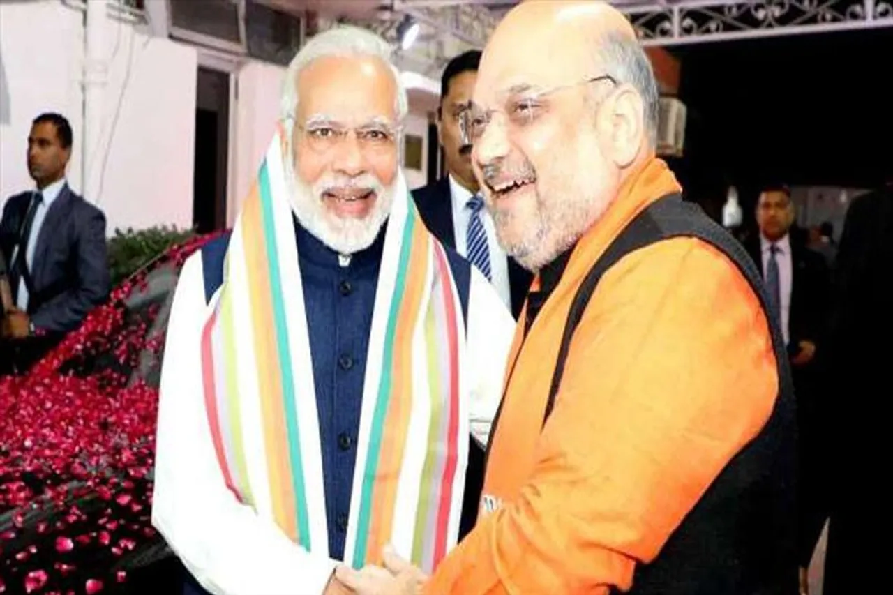 Amit Shah talks about BJP'S 'Sthapna Divas'