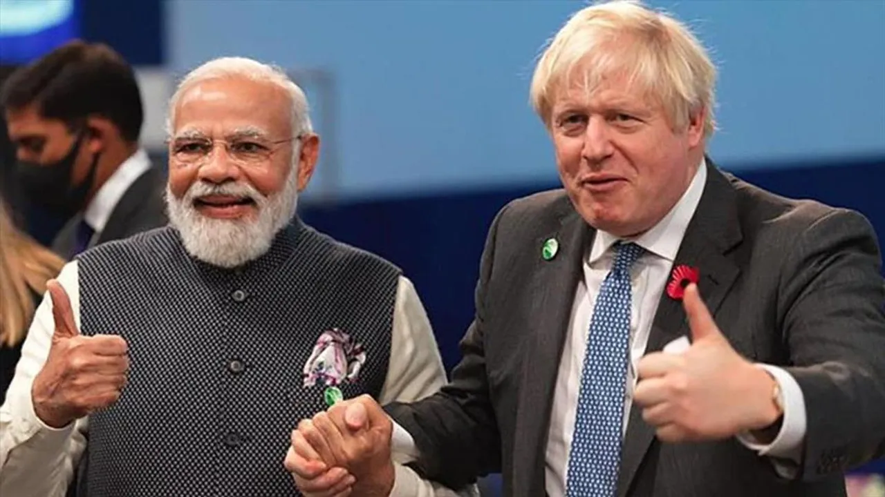 Boris Johnson is coming to India