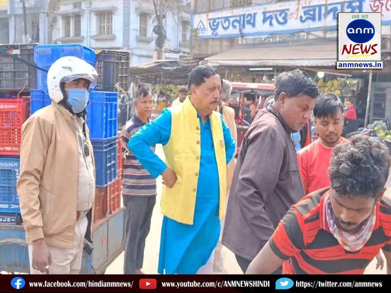 Mayor Soumen Khan in action