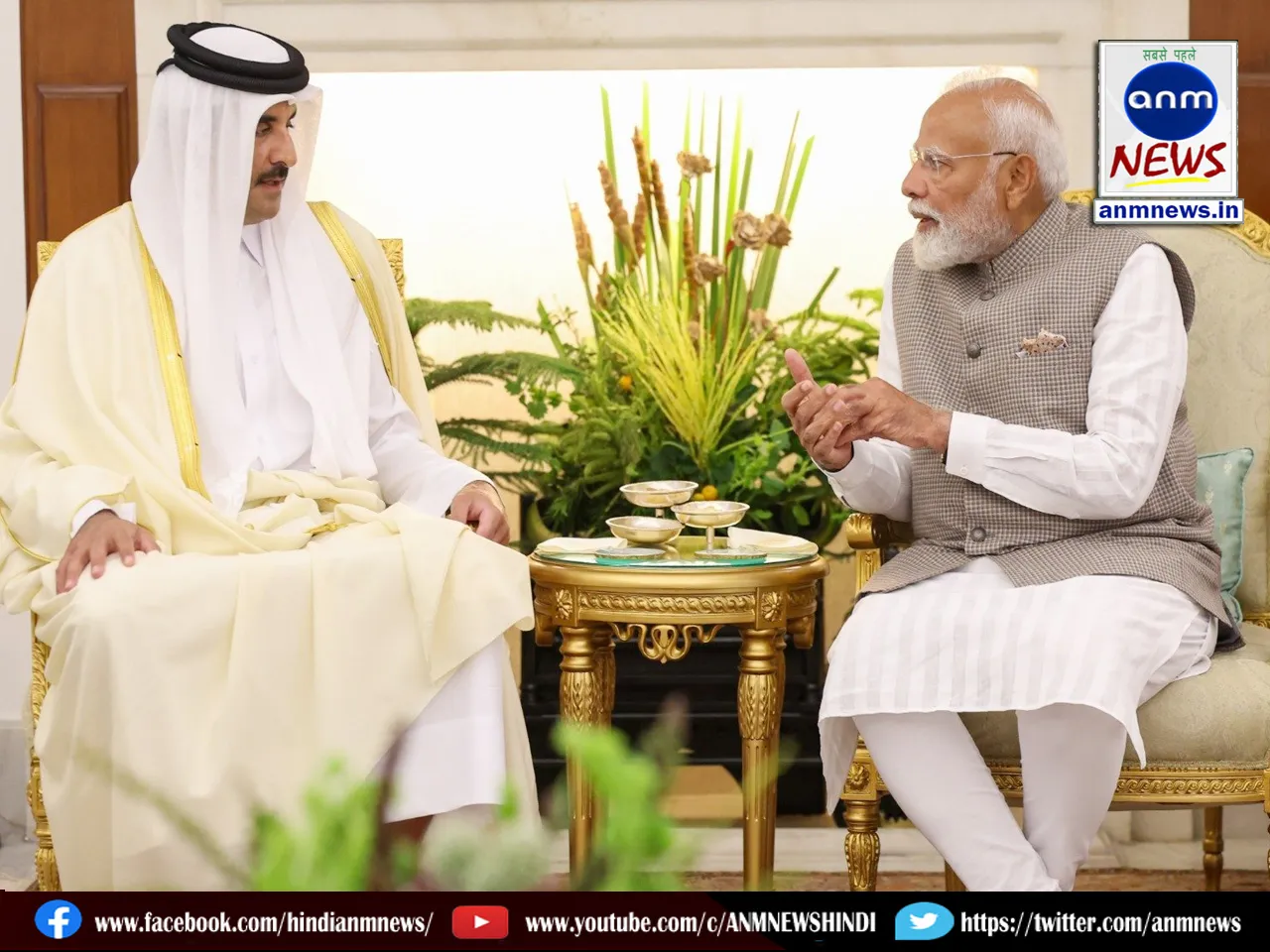 PM Modi had a very useful meeting with the Emir of Qatar Sheikh Tamim bin Hamad Al Thani