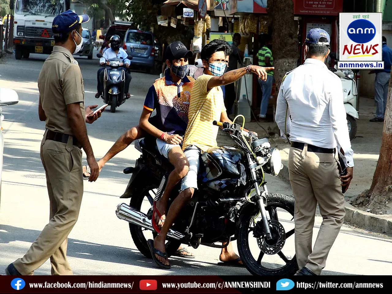 Decrease in following traffic rules on Holi