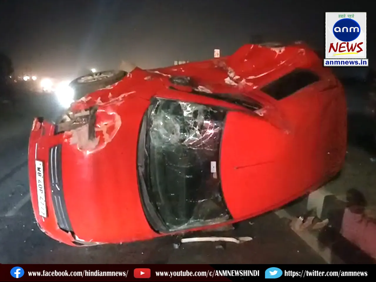Road accident at Melakala More