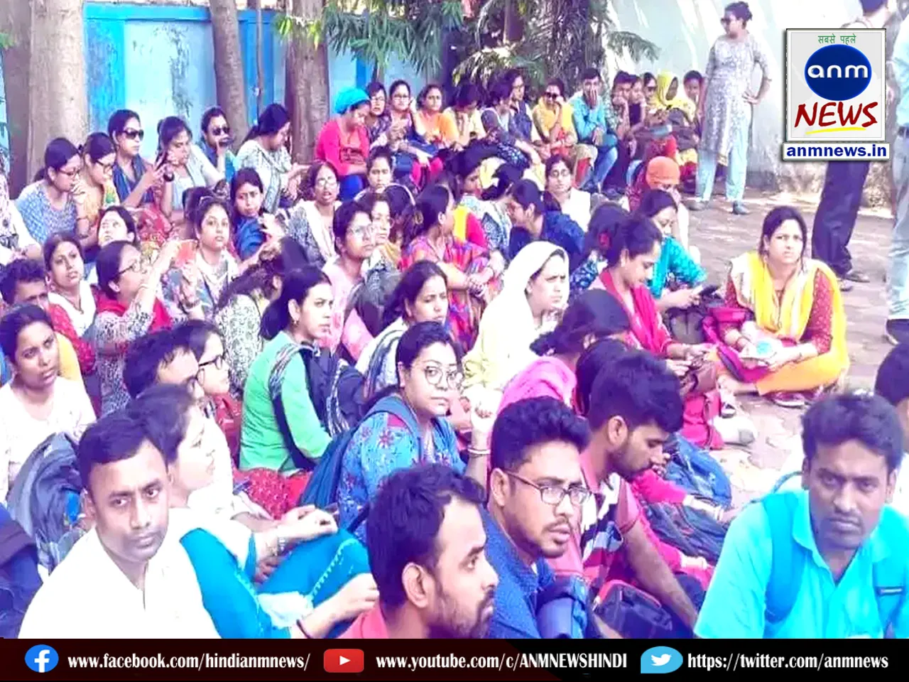 Protest by teachers