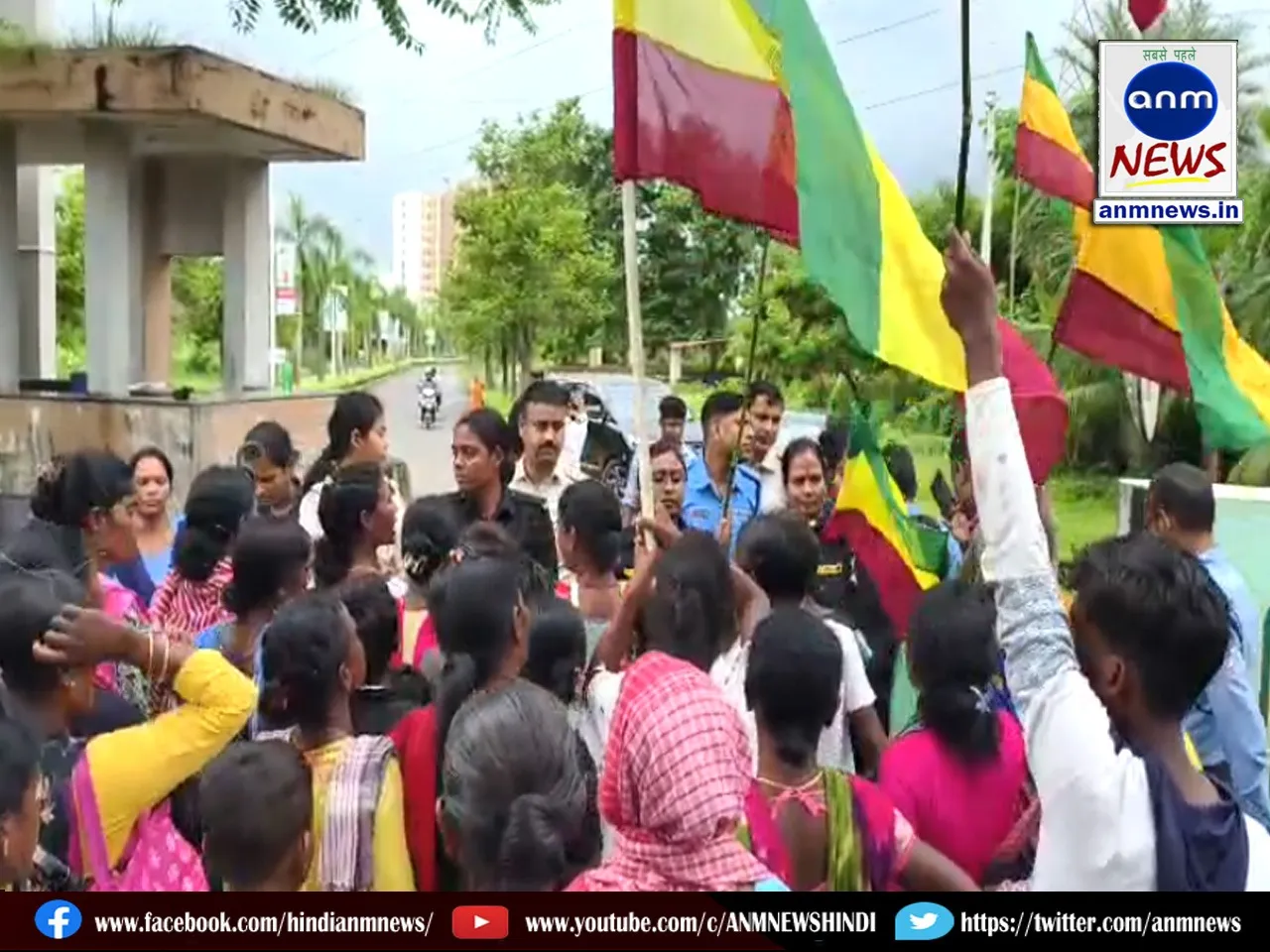 Demonstration demanding jobs