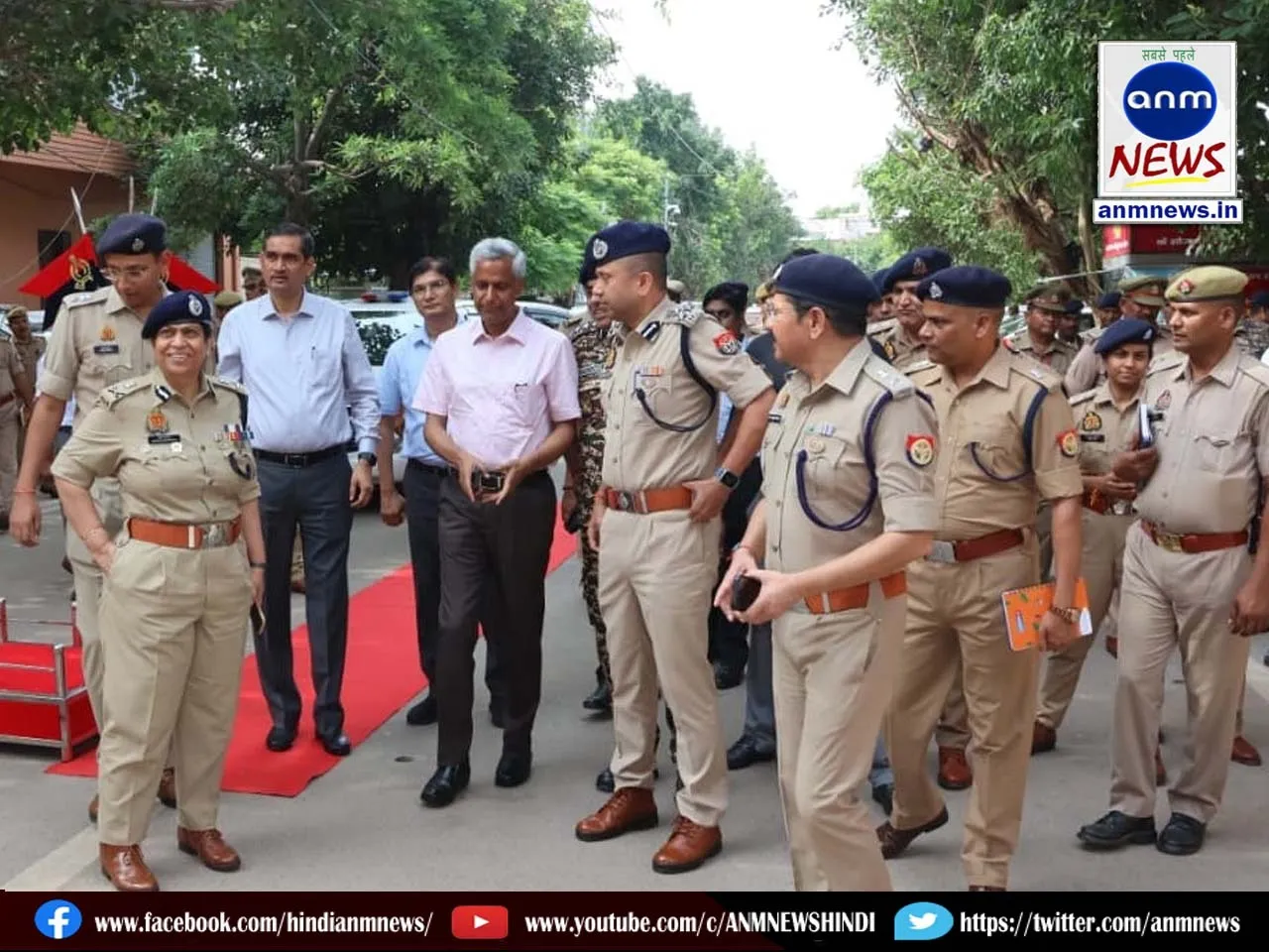 Tight security in Mathura