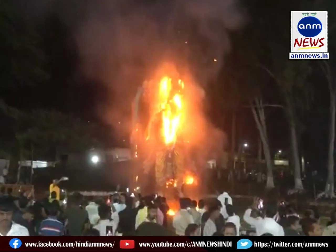 Ravana Dahan Ceremony in Tripura