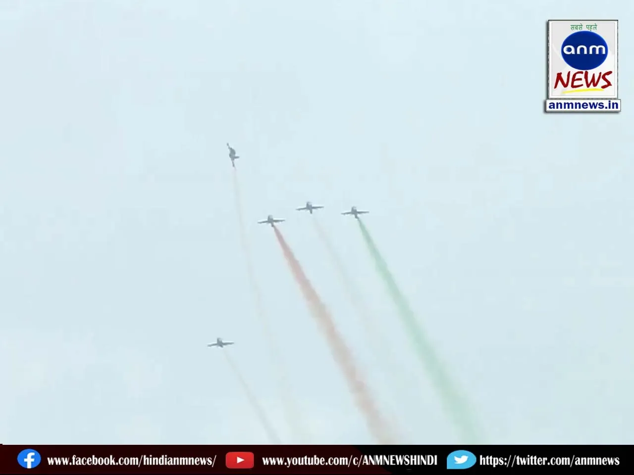 The Surya Kiran Team spectacular performance