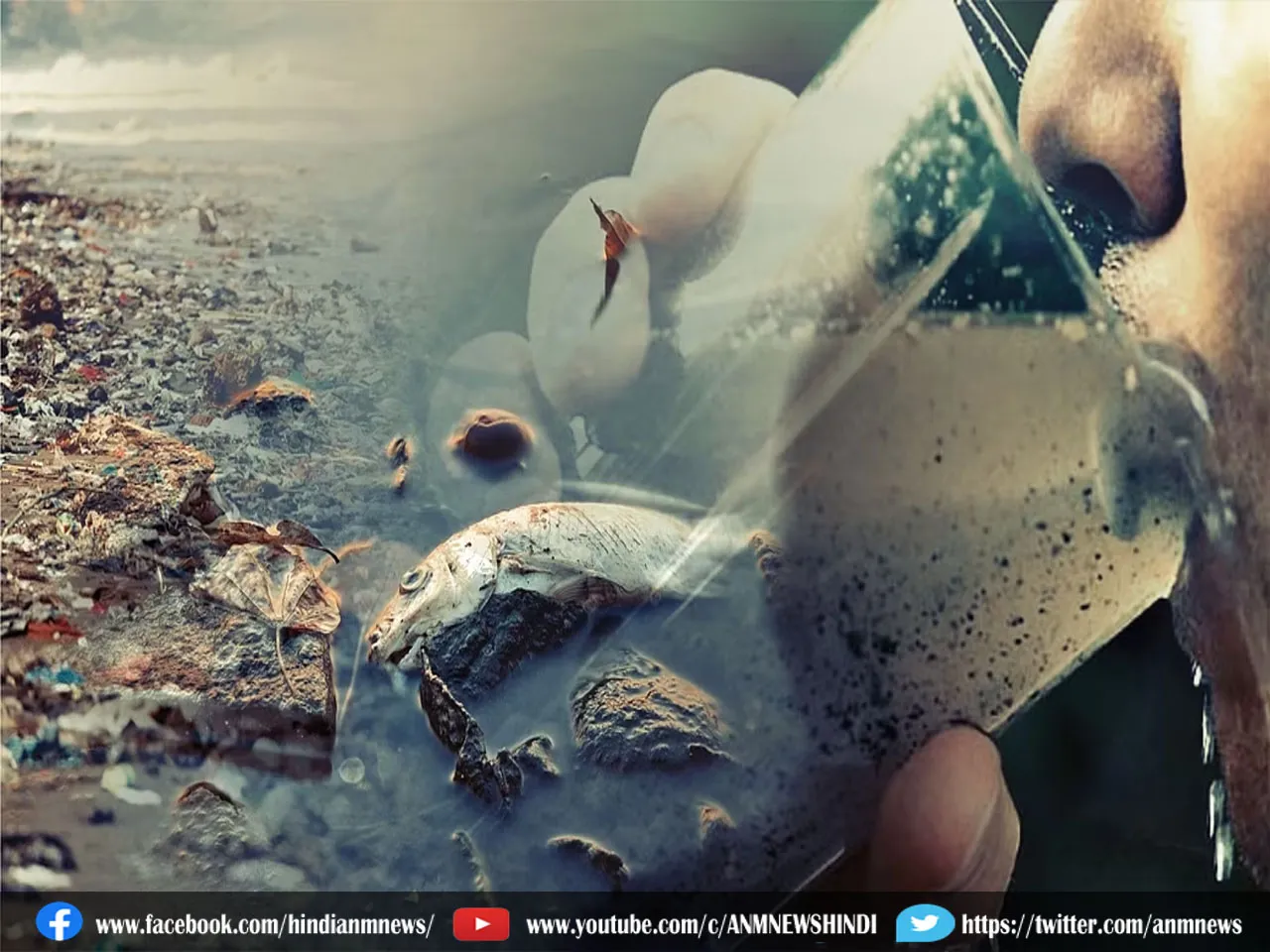 drinking water