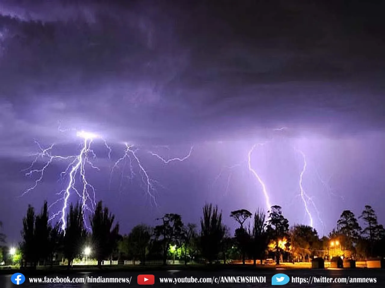 rain lightning