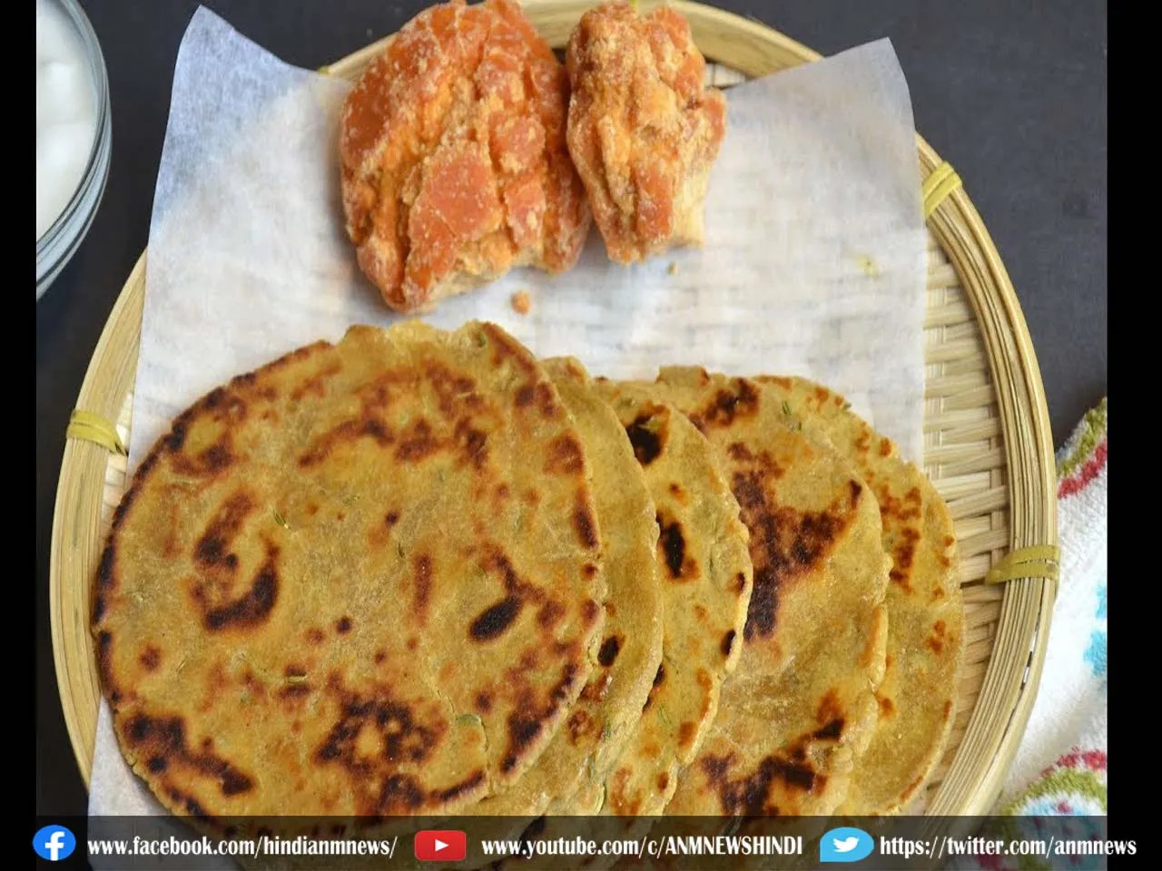 jaggery roti